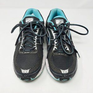 Brooks DNA Addiction 12 Womens Sneaker 10.5 Black Teal‎ Running Athletic Walking